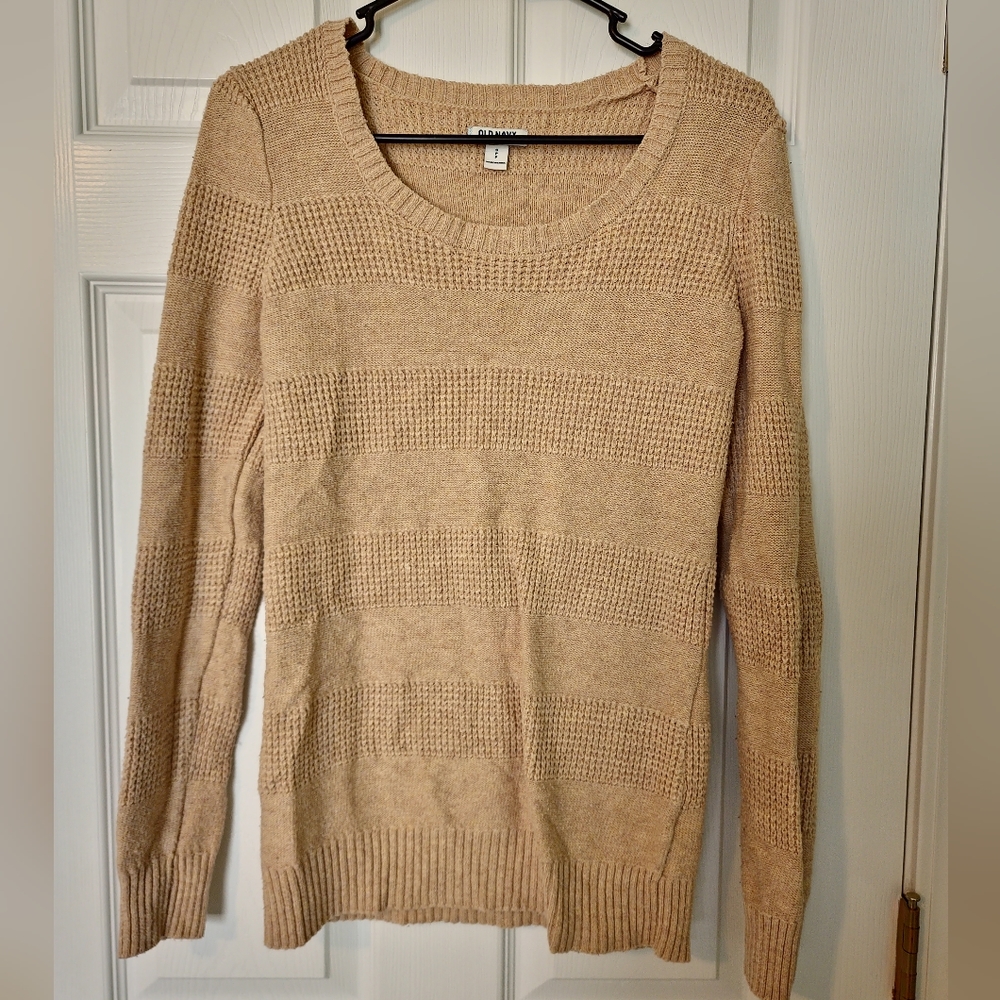 Old Navy nude sweater